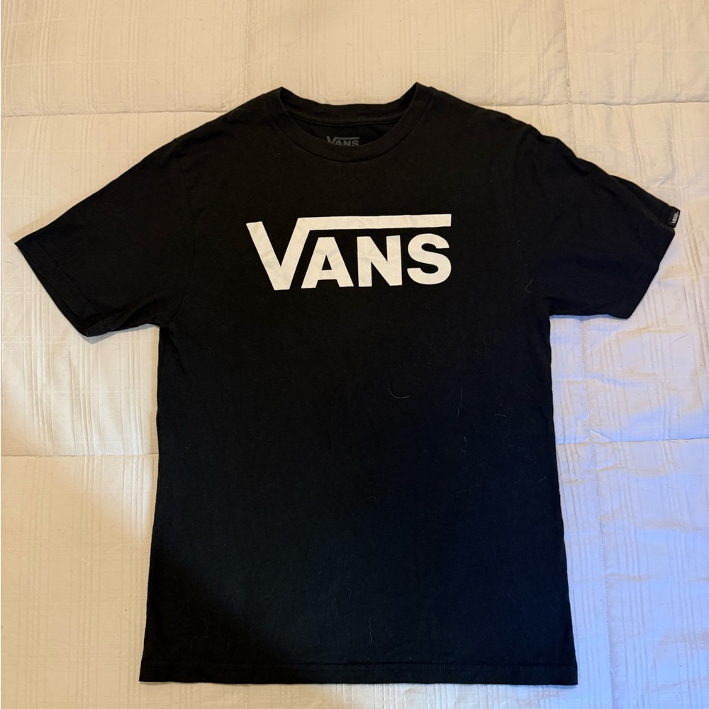 Vans Classic Fit Black Tee